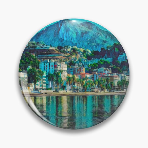 Artikelvorschau, Málaga Aussicht entworfen und verkauft von Sofia-Draws.