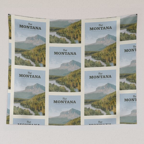 Item preview, Visit Montana designed and sold by Mercury Club.