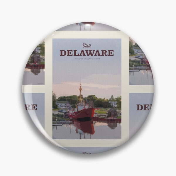 Item preview, Visit Delaware designed and sold by Mercury Club.
