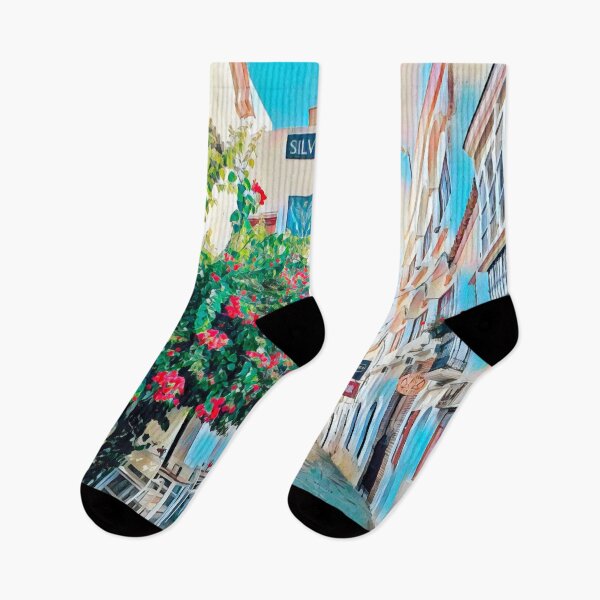 Item preview, Streets of Malaga designed and sold by Sofia-Draws.
