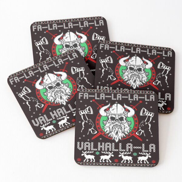 Item preview, Falalala Valhalla La Ugly Christmas Sweaters designed and sold by MichaelBrowning.