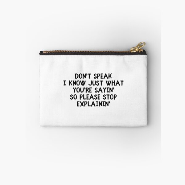 Item preview, Dont Speak No Doubt T-ShirtDon't Speak Lyrics designed and sold by BrokenIsulin.