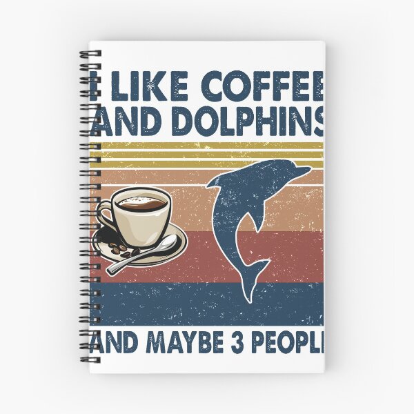 Item preview, I like coffee and Dolphins and maybe 3 people designed and sold by luytkaka.