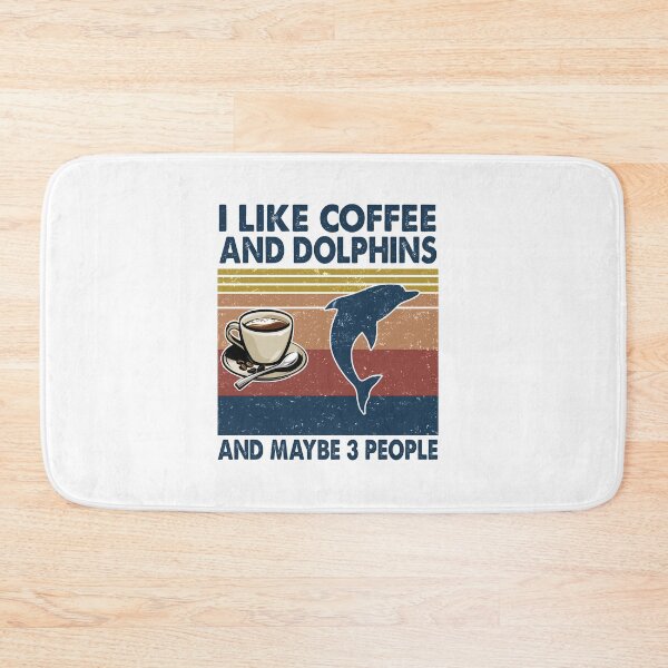 Item preview, I like coffee and Dolphins and maybe 3 people designed and sold by luytkaka.