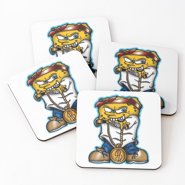 Item preview, airbrush gangster spongebob   designed and sold by UGettzCo.