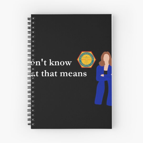 Item preview, Brennan Quote - Bones 'I don't know what that means' designed and sold by JasminDesigns18.