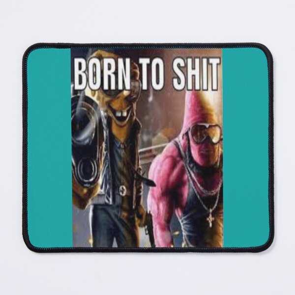 Item preview, BORN TO SHIT - FORCED TO WIPE AMERICAS TOP FUNNY   designed and sold by UGettzCo.