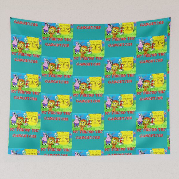Item preview, funny spongebob gangster       designed and sold by UGettzCo.