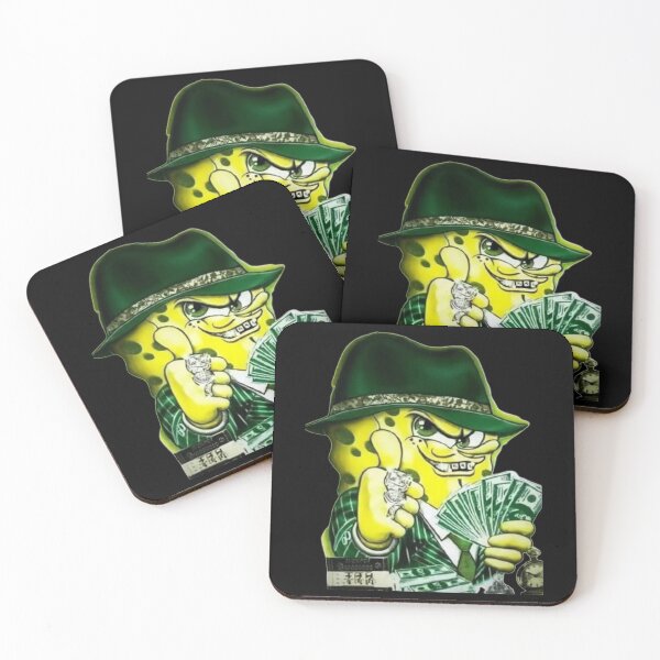 Item preview, funny spongebob gangster     designed and sold by UGettzCo.