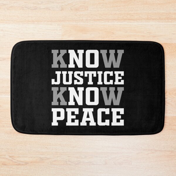 Item preview, Stop Racism T-ShirtkNOw JUSTICE kNOw PEACE (3)  designed and sold by BrokenIsulin.