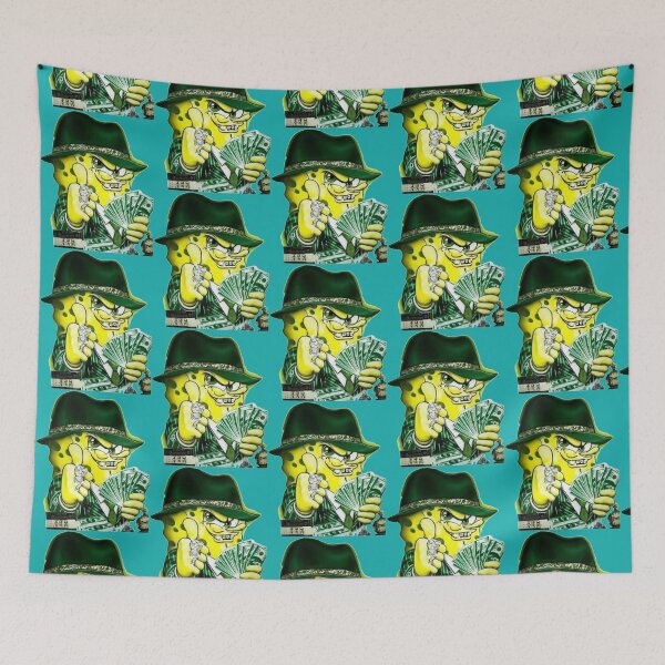 Item preview, funny spongebob gangster     designed and sold by UGettzCo.