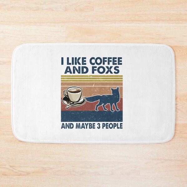 Item preview, I like coffee and Foxs and maybe 3 people designed and sold by luytkaka.