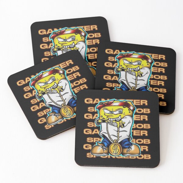 Item preview, funny spongebob gangster  designed and sold by UGettzCo.