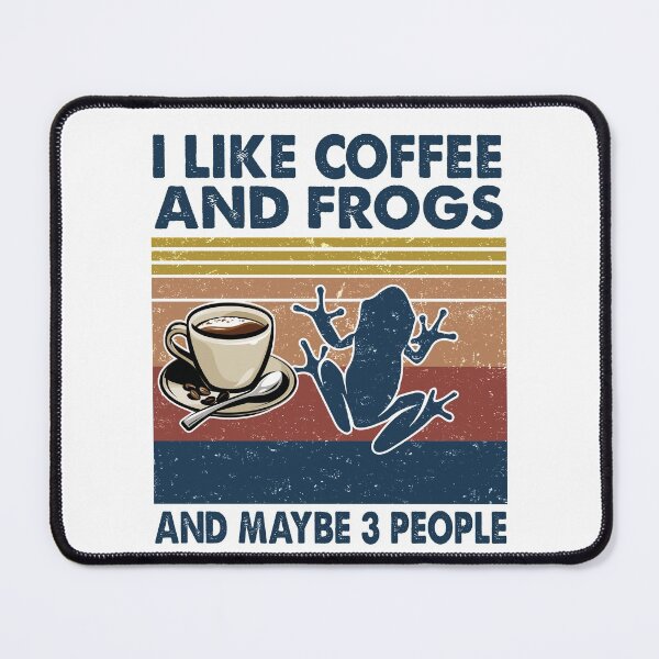 Item preview, I like coffee and Frogs and maybe 3 people designed and sold by luytkaka.