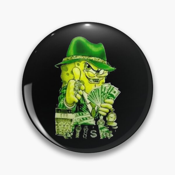 Item preview, funny spongebob gangster  designed and sold by UGettzCo.