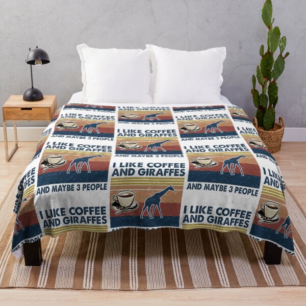 Item preview, I like coffee and Giraffes and maybe 3 people designed and sold by luytkaka.