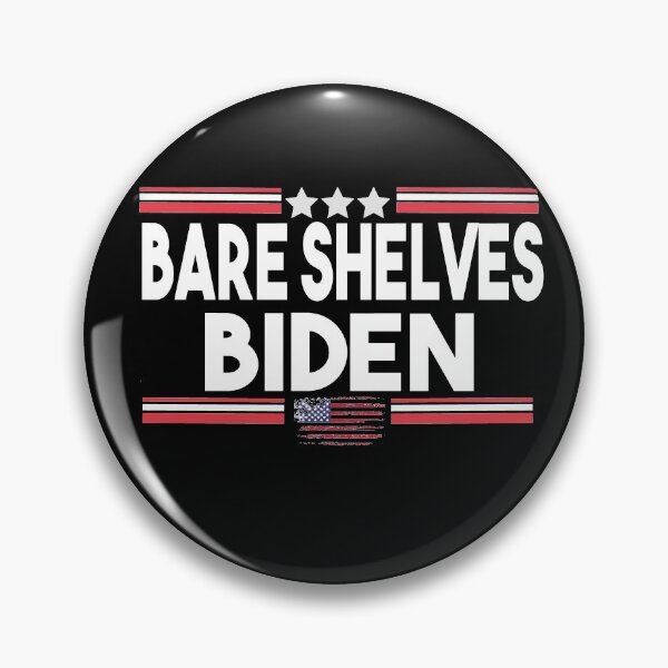 Item preview, Bare Shelves Biden, Vintage Impeach Biden designed and sold by Heddar Badreddine.