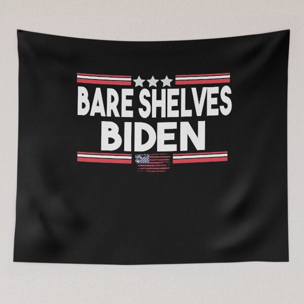 Item preview, Bare Shelves Biden, Vintage Impeach Biden designed and sold by Heddar Badreddine.