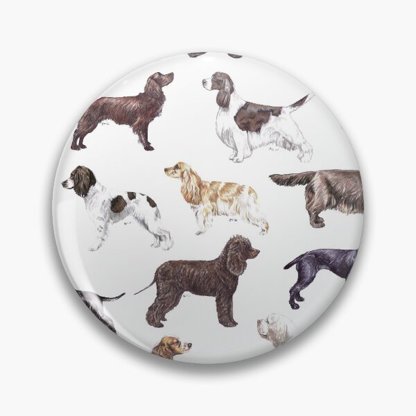 Item preview, Star Spanieled Banner - Spaniel Pattern designed and sold by Amber Westwood.