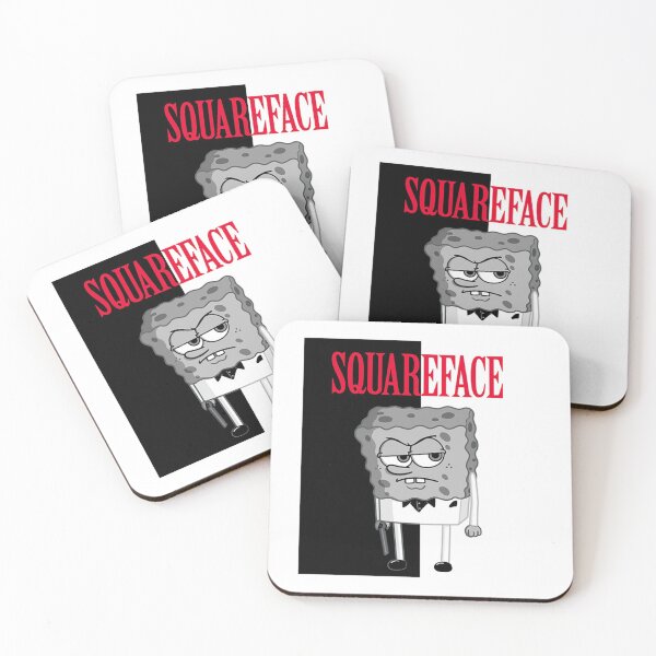 Item preview, Squareface - SpongeBob Al Pacino Scarface Gangster   designed and sold by UGettzCo.