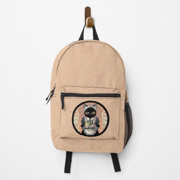 Item preview, Black cat maid cafe designed and sold by BATKEI ART.