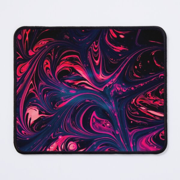 Item preview, Pintura abstracta olas del océano rojo y negro designed and sold by D3monic.