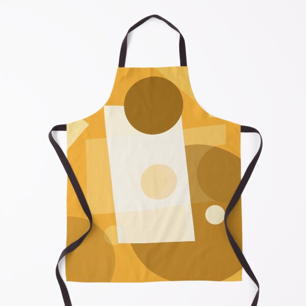 Item preview, Golden Yellow Workout Geometric Abstract by Jenny Meehan designed and sold by Jenny Meehan Art Prints and Patterns .
