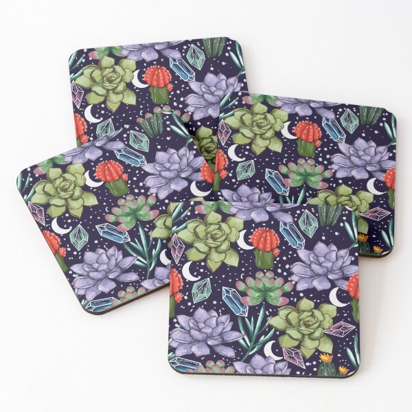 Item preview, Crystals Succulents designed and sold by mitalim.