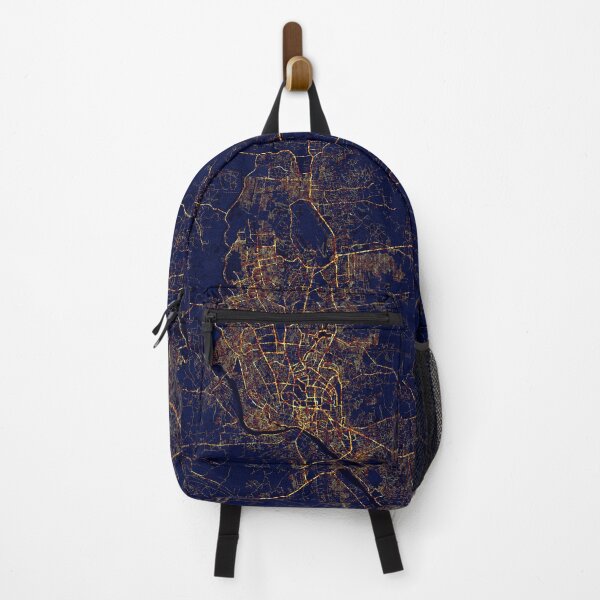 Item preview, Dhaka, Bangladesh Map - City At Night designed and sold by deMAP.