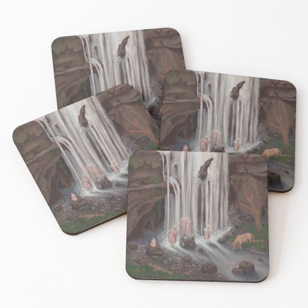 Item preview, The Nymphs of Rhino Falls (Nude Figures) designed and sold by ipoxstudios.