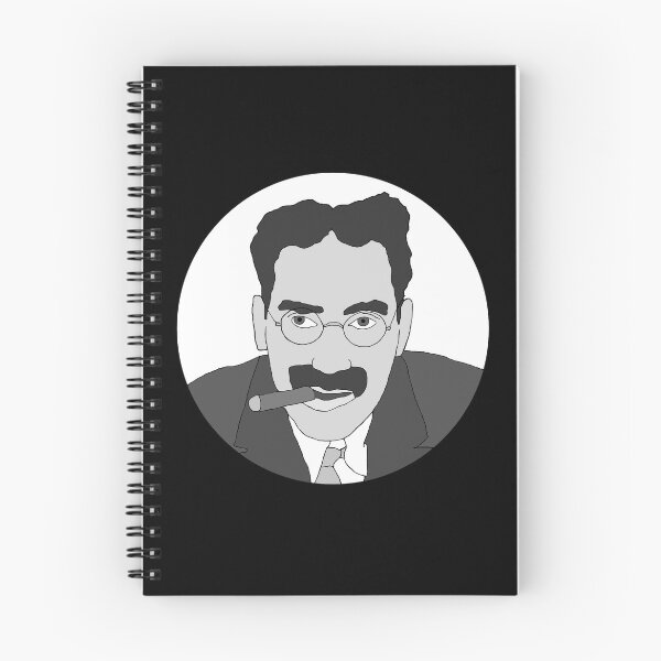 Item preview, Groucho Marx Cartoon designed and sold by RevolutionInPaint.