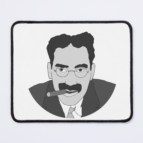 Item preview, Groucho Marx Cartoon designed and sold by RevolutionInPaint.