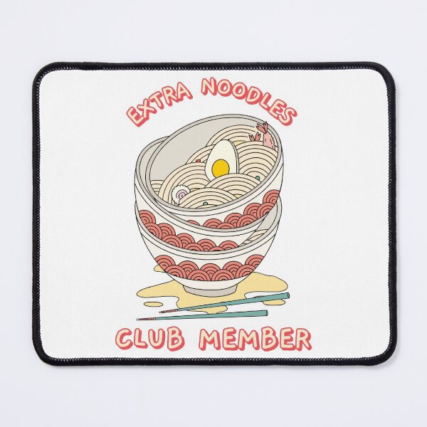 Item preview, Extra Noodles Club Member designed and sold by The Cultured Noodle.