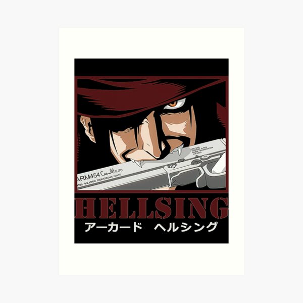 Alucard is the strongest anime character, hellsing Photographic Print for  Sale by SAMBA4STORE