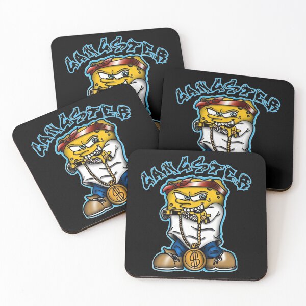 Item preview, funny spongebob gangster designed and sold by UGettzCo.