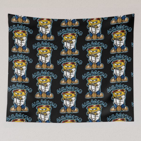 Item preview, funny spongebob gangster designed and sold by UGettzCo.
