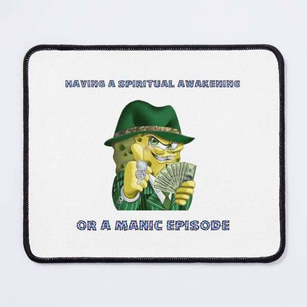 Item preview, funny spongebob gangster designed and sold by UGettzCo.