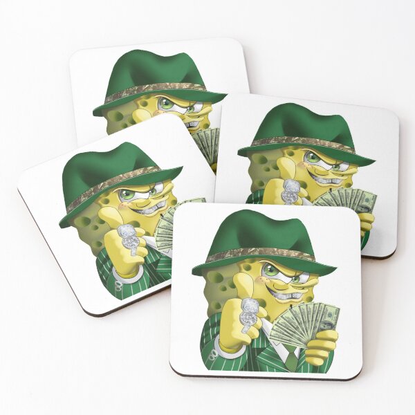 Item preview, funny spongebob gangster designed and sold by UGettzCo.
