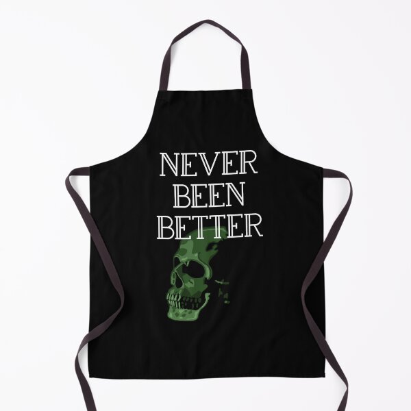 Item preview, Never Been Better Skull designed and sold by wildjellybeans.