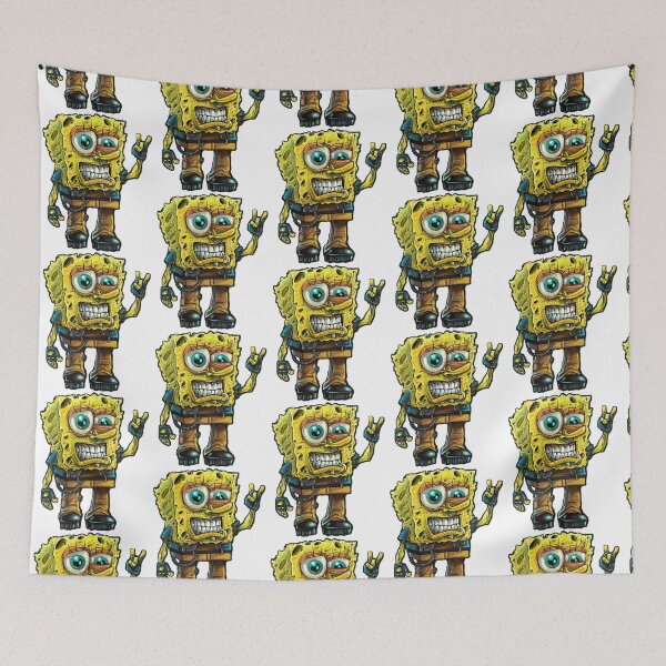 Item preview, funny spongebob gangster designed and sold by UGettzCo.