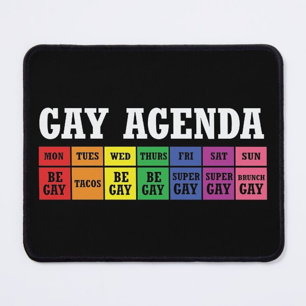 Item preview, Gay agenda designed and sold by ZDreamers.