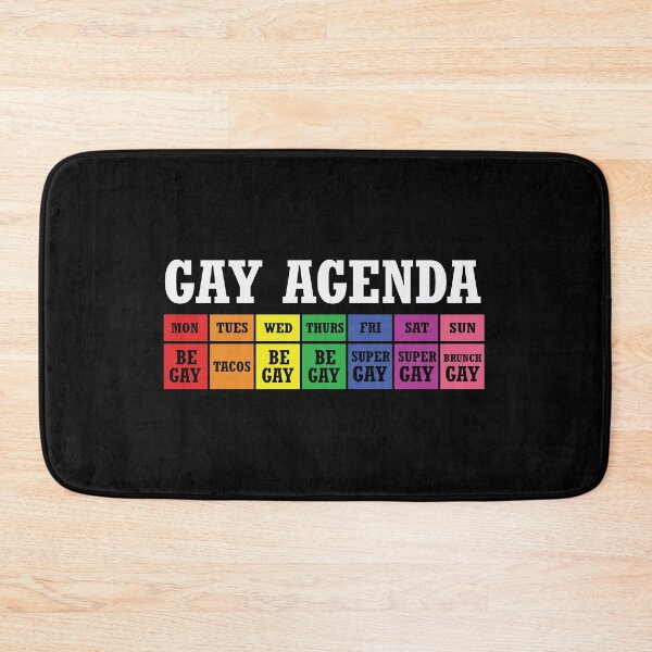 Item preview, Gay agenda designed and sold by ZDreamers.