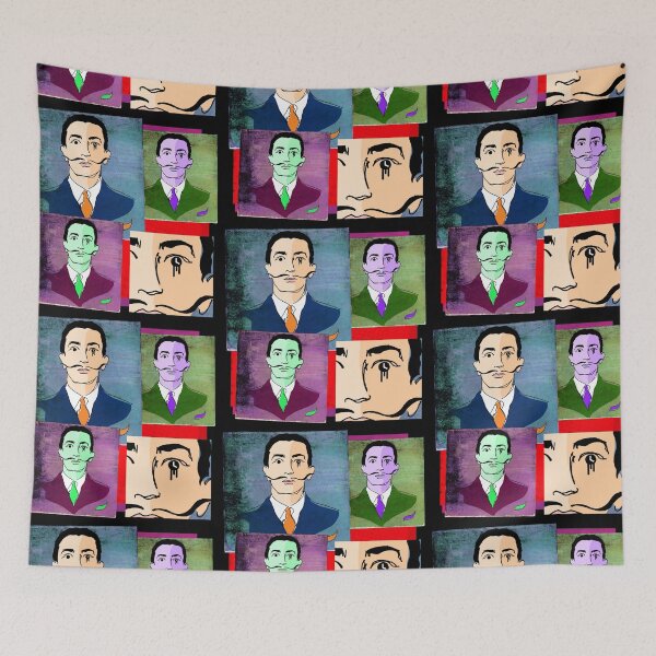 Item preview, Salvador Dali collage - Spanish Surrealist Painter designed and sold by Clifford Hayes.