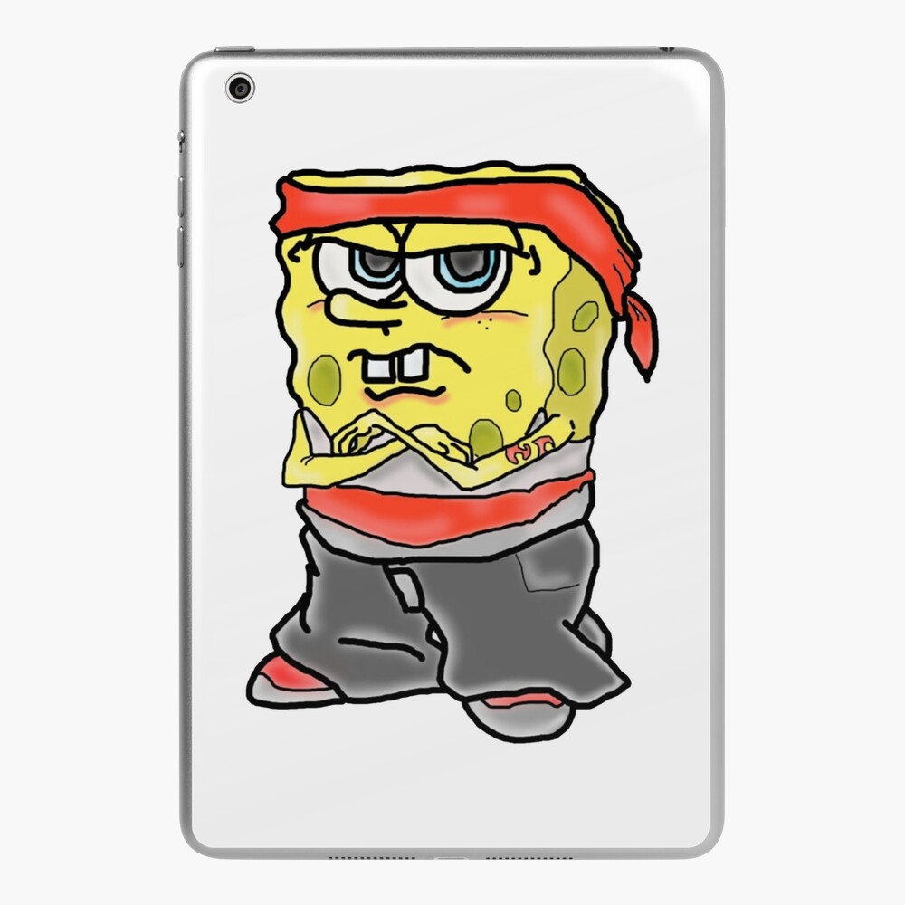 Gangster spongebob 2  iPad Case & Skin for Sale by KrisLouDes