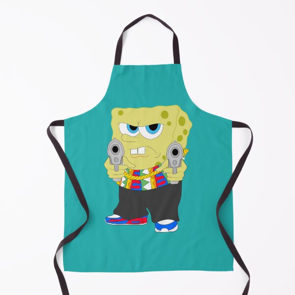 Item preview, Gangster Spongebob meme 90s Thug Cartoon Drip meme designed and sold by UGettzCo.