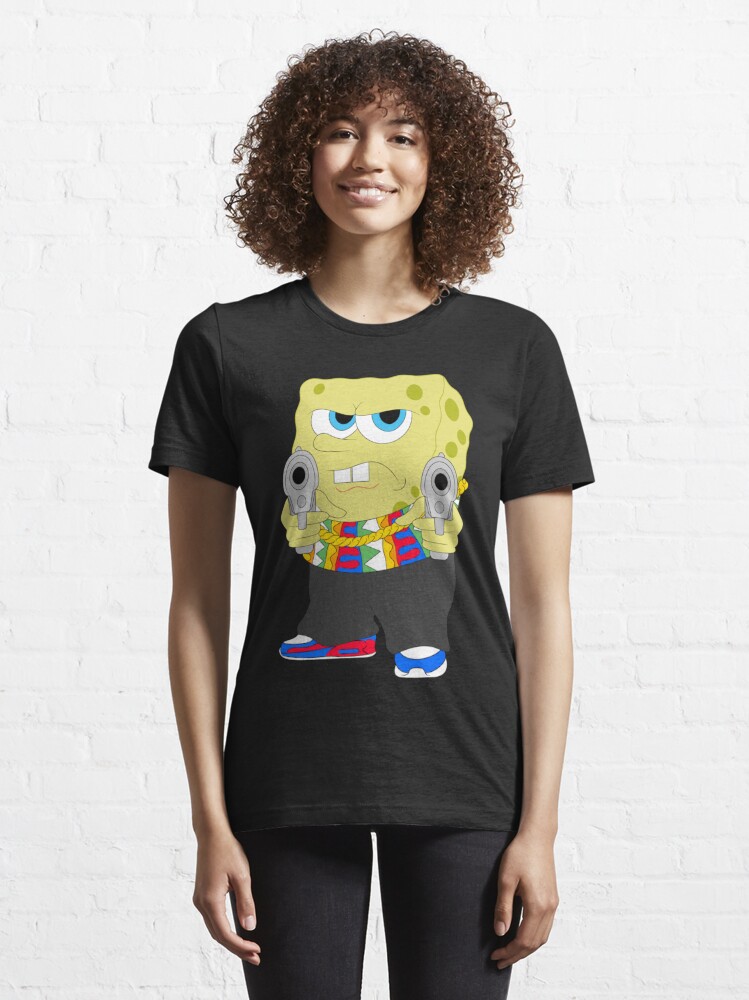 Funny Spongebob Gangster Shirt - 90scloth