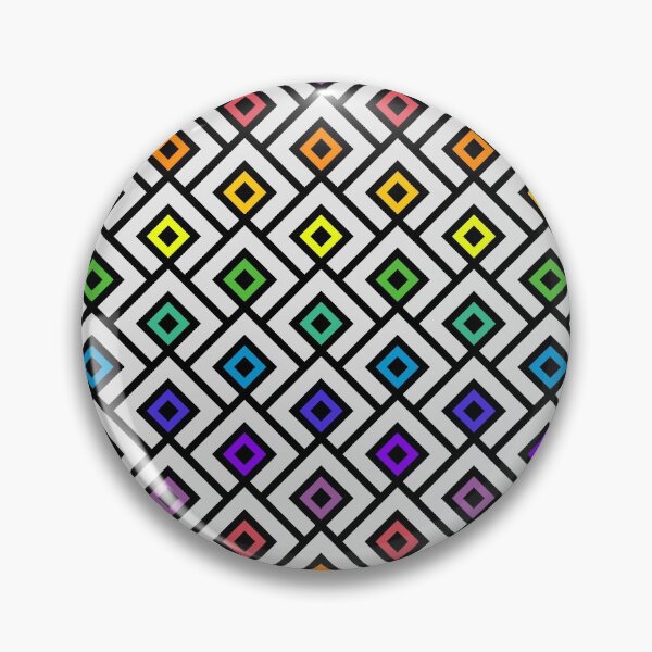 Artikelvorschau, Geometrisches Muster: Layered Diamanten: Regenbogen entworfen und verkauft von Red Wolf.