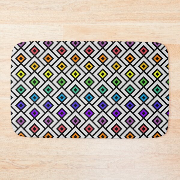 Artikelvorschau, Geometrisches Muster: Layered Diamanten: Regenbogen entworfen und verkauft von Red Wolf.