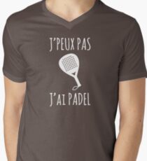 I can not, I Padel Men's V-Neck T-Shirt