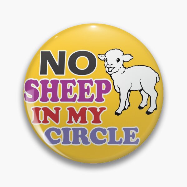 Item preview, No sheep in my circle, T shirt and hoodies, stickers designed and sold by grafixmaster.